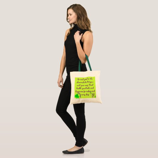 Irish Blessing bag Tote Bag (Voorkant (model))
