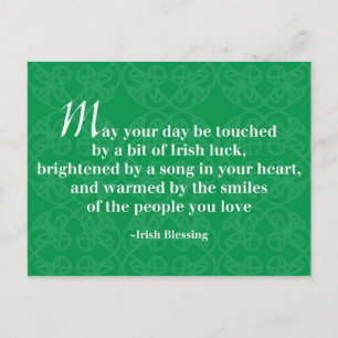 Irish Blessing Briefkaart
