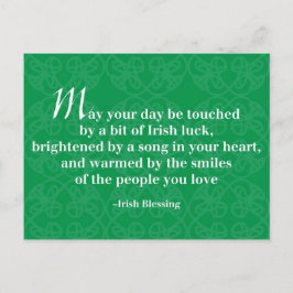 Irish Blessing Briefkaart