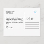 Irish Blessing Briefkaart (Achterkant)