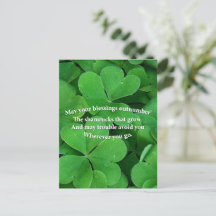 Irish Blessing Briefkaart