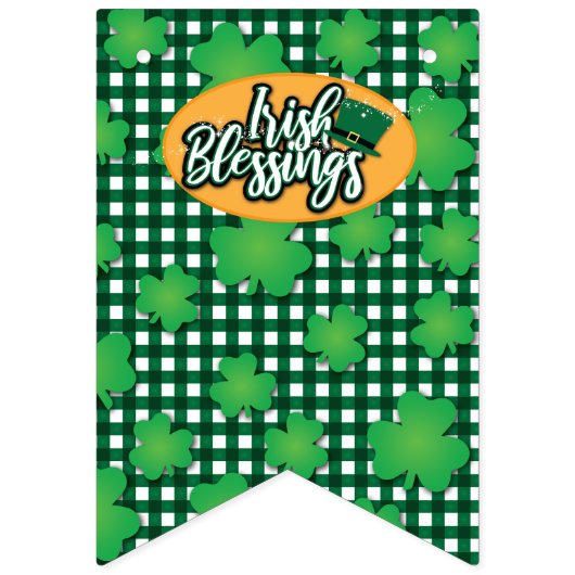 IRISH BLESSING BUNTING FLAGS VLAGGETJES (Derde vlag)