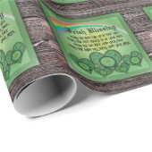 Irish Blessing Cadeaupapier (Rol Hoek)