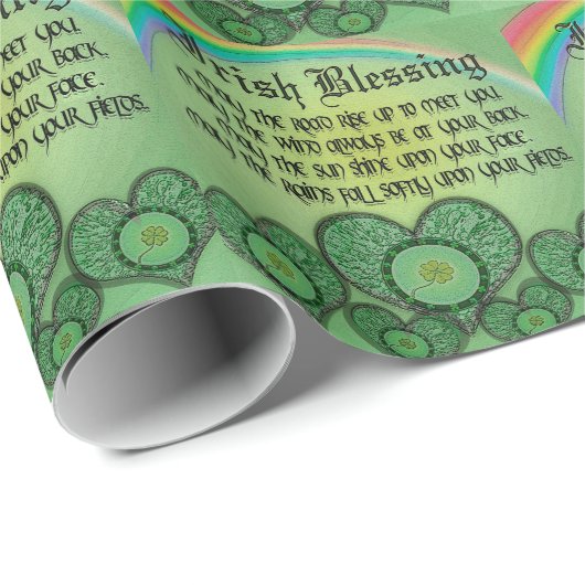 Irish Blessing Cadeaupapier (Rol Hoek)