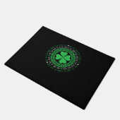 Irish Blessing Celtic Knot 4 Leaf Clover - St. Pat Deurmat (Schuin)