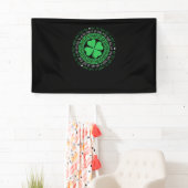 Irish Blessing Celtic Knot 4 Leaf Clover - St. Pat Spandoek (Insitu)