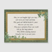 Irish Blessing & Clover in Lijst (Voorkant)