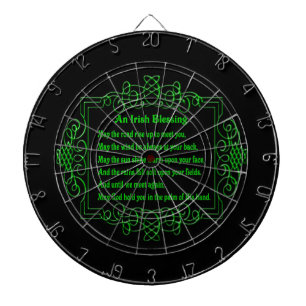 Irish Blessing Dart Board Dartbord
