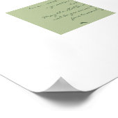 Irish Blessing - een Guardian Angel altijd dichtbi Poster (Hoek)