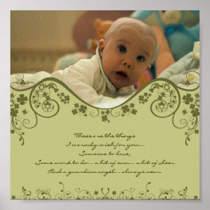 Irish Blessing - een Guardian Angel altijd dichtbi Poster