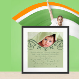 Irish Blessing - een Guardian Angel altijd dichtbi Poster