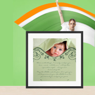 Irish Blessing - een Guardian Angel altijd dichtbi Poster