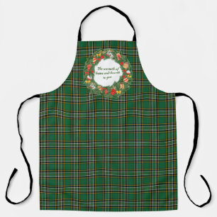 Irish Blessing en Tartan Schort