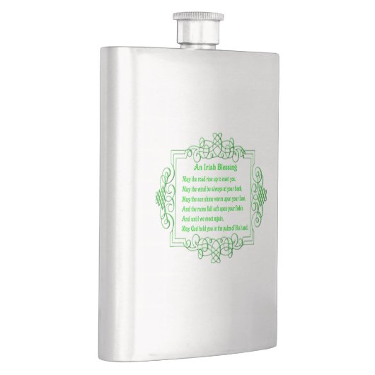 Irish Blessing Flask Heupfles (Rechts)