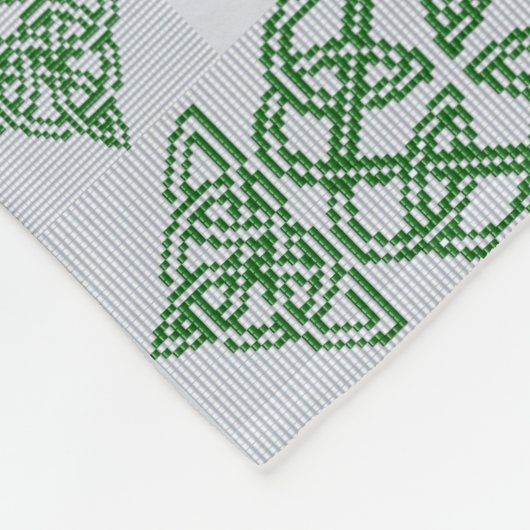 Irish Blessing Fleece Deken (Hoek)