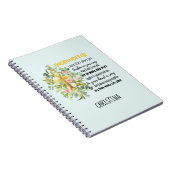 Irish Blessing for Goddochter Teen of Child Named Notitieboek (Rechterzijde)