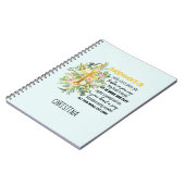 Irish Blessing for Goddochter Teen of Child Named Notitieboek (Linkerzijde)