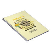 Irish Blessing for Goddochter Teen of Child Named Notitieboek (Rechterzijde)