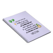 Irish Blessing for Goddochter Teen of Child Named Notitieboek (Rechterzijde)