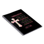 Irish Blessing for Goddochter Teen of Child Named Notitieboek (Rechterzijde)