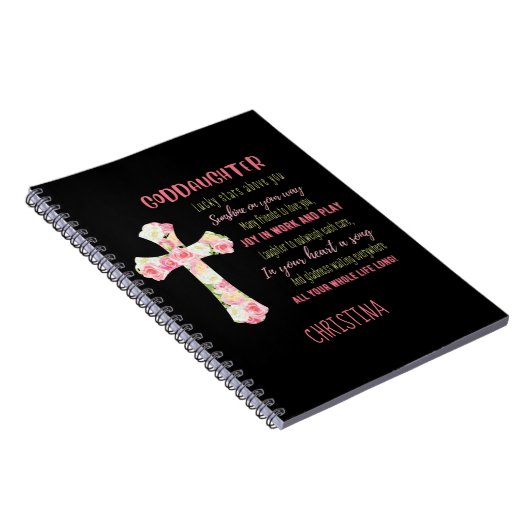 Irish Blessing for Goddochter Teen of Child Named Notitieboek (Rechterzijde)