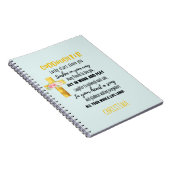 Irish Blessing for Goddochter Teen of Child Named Notitieboek (Rechterzijde)