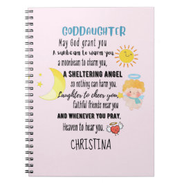 Irish Blessing for Goddochter Teen of Child Named Notitieboek