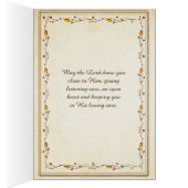 Irish Blessing, God's Wisdom om je Kaart te leiden (Binnen (Rechts))