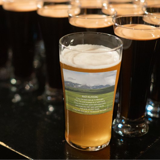Irish Blessing Green Valley Foto Glas