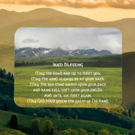Irish Blessing Green Valley Foto Magneet
