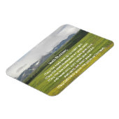 Irish Blessing Green Valley Foto Magneet (Linkerzijde)