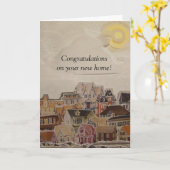 Irish Blessing Housewarming - Kaart (Gele Bloem)