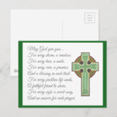 Irish Blessing II Briefkaart (Voorkant / Achterkant)