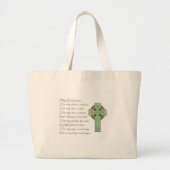 Irish Blessing II Grote Tote Bag (Voorkant)