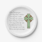 Irish Blessing II Papieren Bordje (Voorkant)