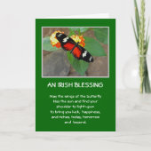 IRISH BLESSING/ KAART (Voorkant)