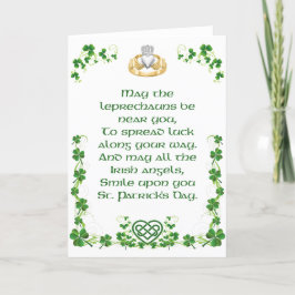 Irish Blessing Kaart uit Ierland Optie 6