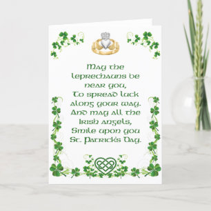 Irish Blessing Kaart uit Ierland Optie 6