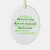 Irish Blessing Keramisch Ornament (Rechts)