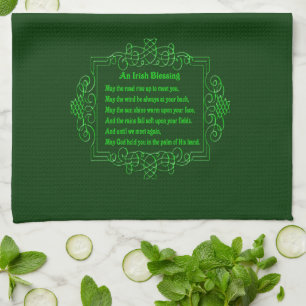 Irish Blessing Keuken Handdoek