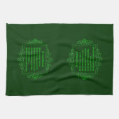 Irish Blessing Keuken Handdoek (Horizontaal)