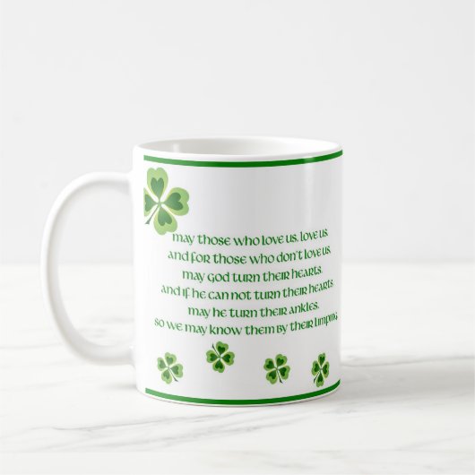 Irish Blessing Koffiemok (Links)