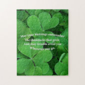 Irish Blessing Legpuzzel (Verticaal)