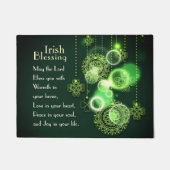 Irish Blessing Love in your hart, Shamrock Design Deurmat (Voorkant)