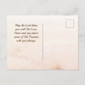 Irish Blessing, Love in Your Heart, Cliffs Ireland Briefkaart (Achterkant)