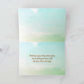 Irish Blessing, Love in Your Heart, Cliffs Ireland Kaart (Binnen)