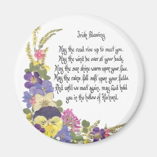 Irish Blessing Magneet (Voorkant)