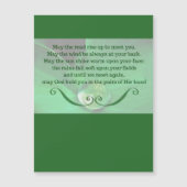 Irish Blessing Magnetic Briefkaart (Voorkant)