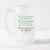 Irish Blessing May the Road Rise to Meet You (Iers Matglas Bierpul (Links)