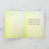 Irish Blessing, Moge de weg omhoog om u te ontmoet Kaart (Binnen)